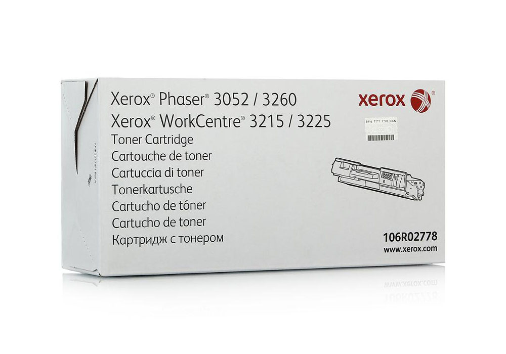 Заправка картриджа 106R02778 для Xerox WorkCentre 3225