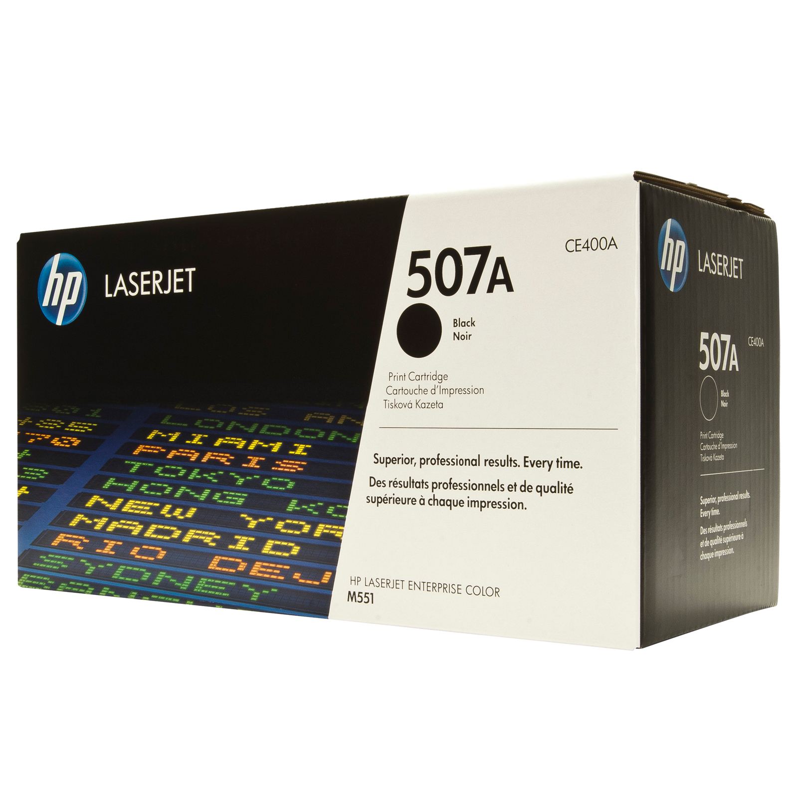 Заправка картриджа CE400A для HP LaserJet Enterprise 500 M551